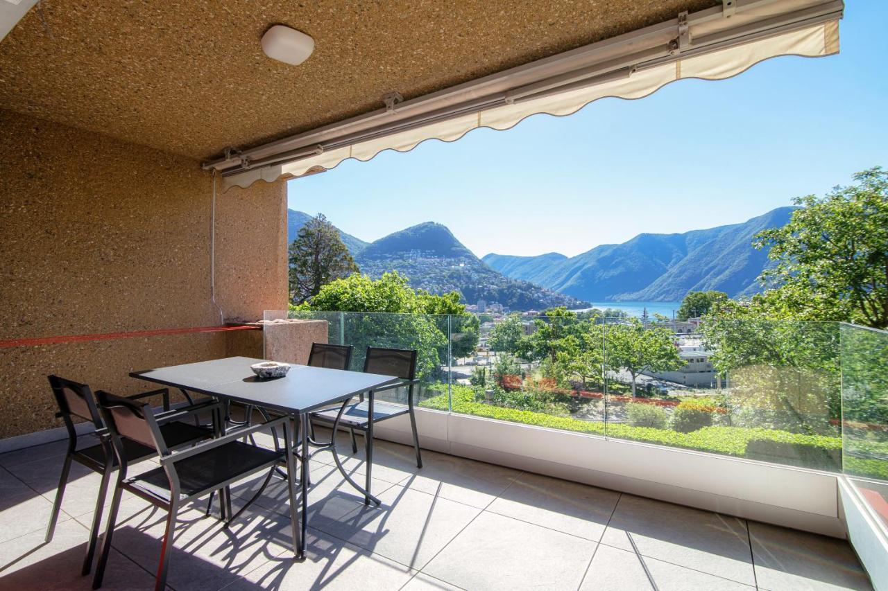 Panoramic Studio By Quokka 360 - Open Space Apartment With Terrace 盧加諾 外观 照片