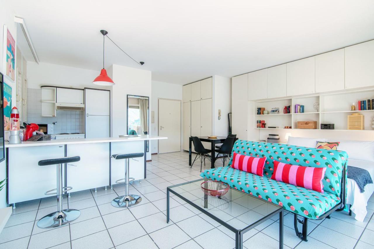 Panoramic Studio By Quokka 360 - Open Space Apartment With Terrace 盧加諾 外观 照片