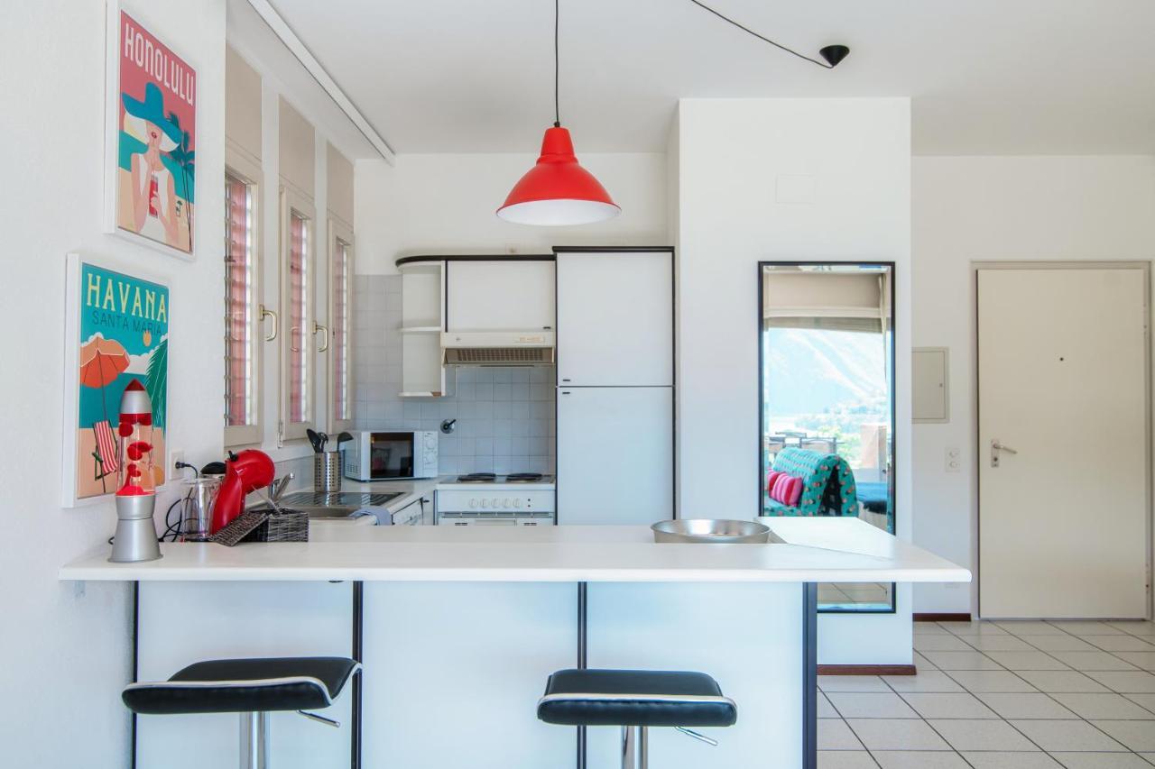 Panoramic Studio By Quokka 360 - Open Space Apartment With Terrace 盧加諾 外观 照片