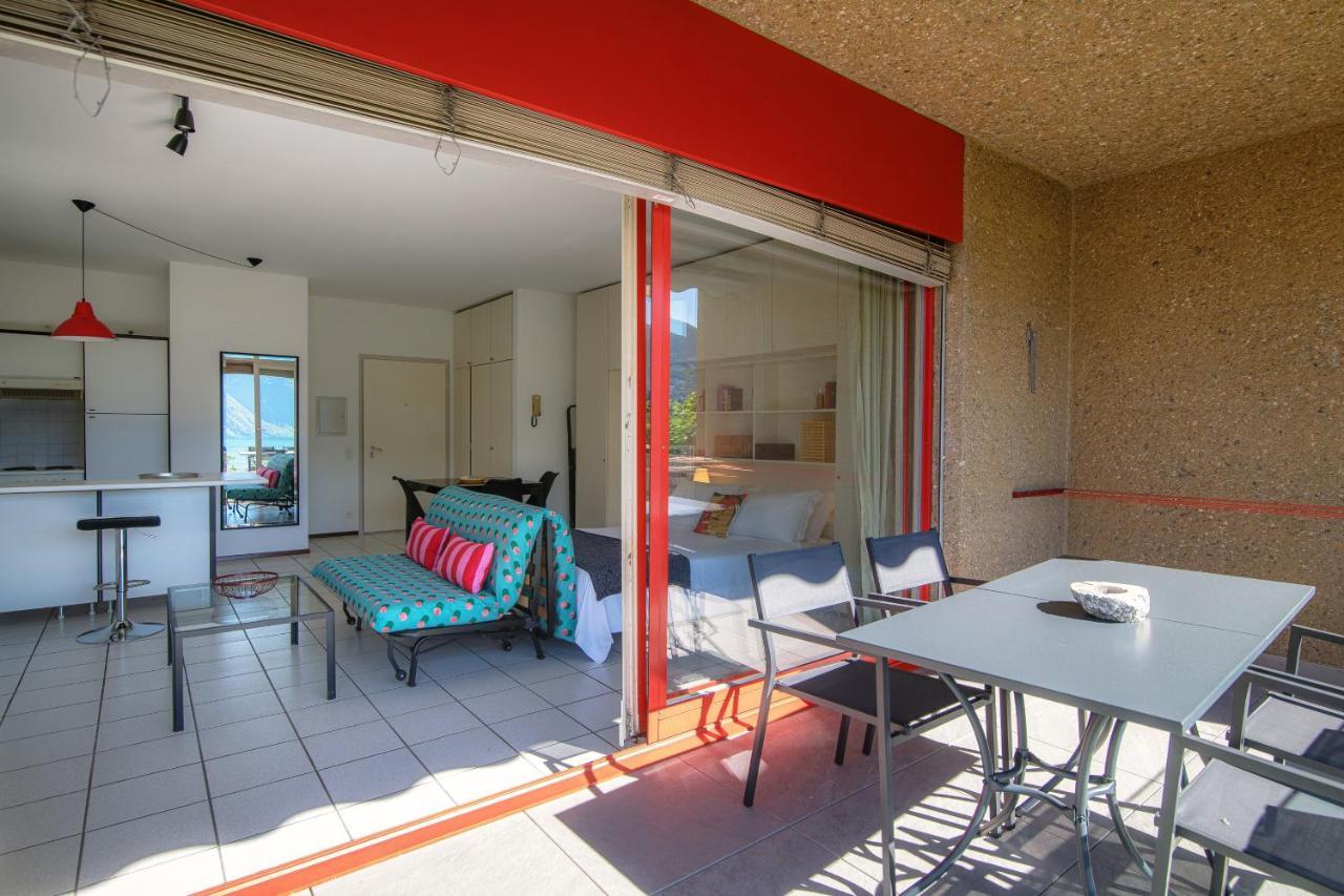 Panoramic Studio By Quokka 360 - Open Space Apartment With Terrace 盧加諾 外观 照片